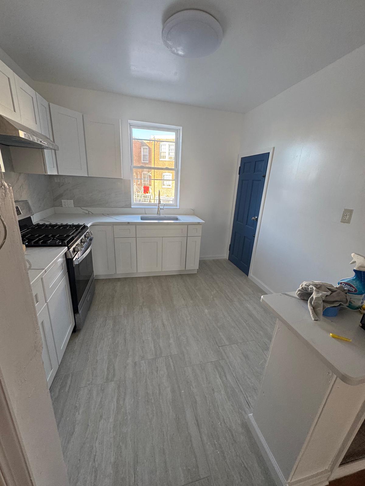 Kitchen Remodel — Cabinet Repaint & Backsplash